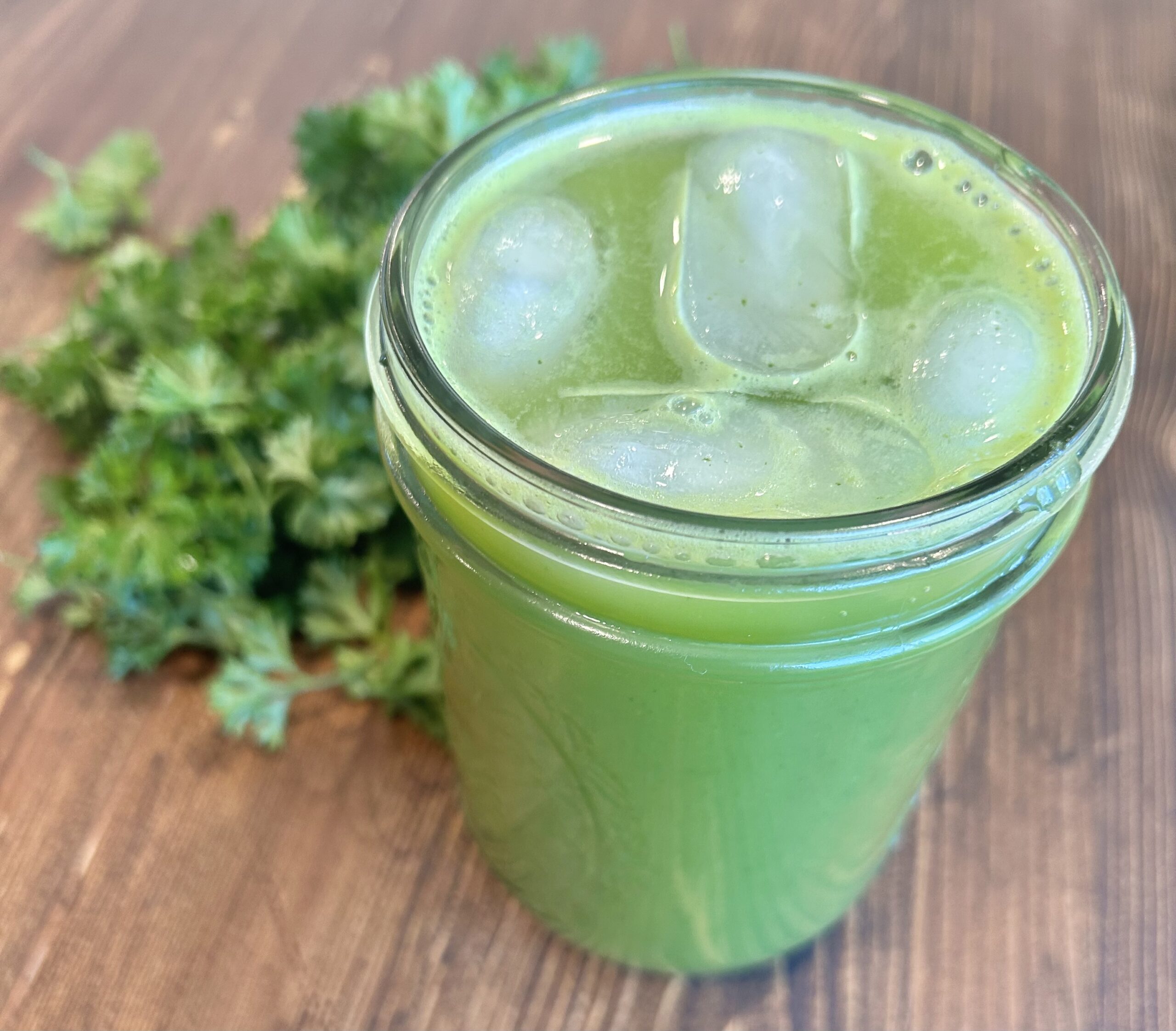 Parsley Pineapple Juice