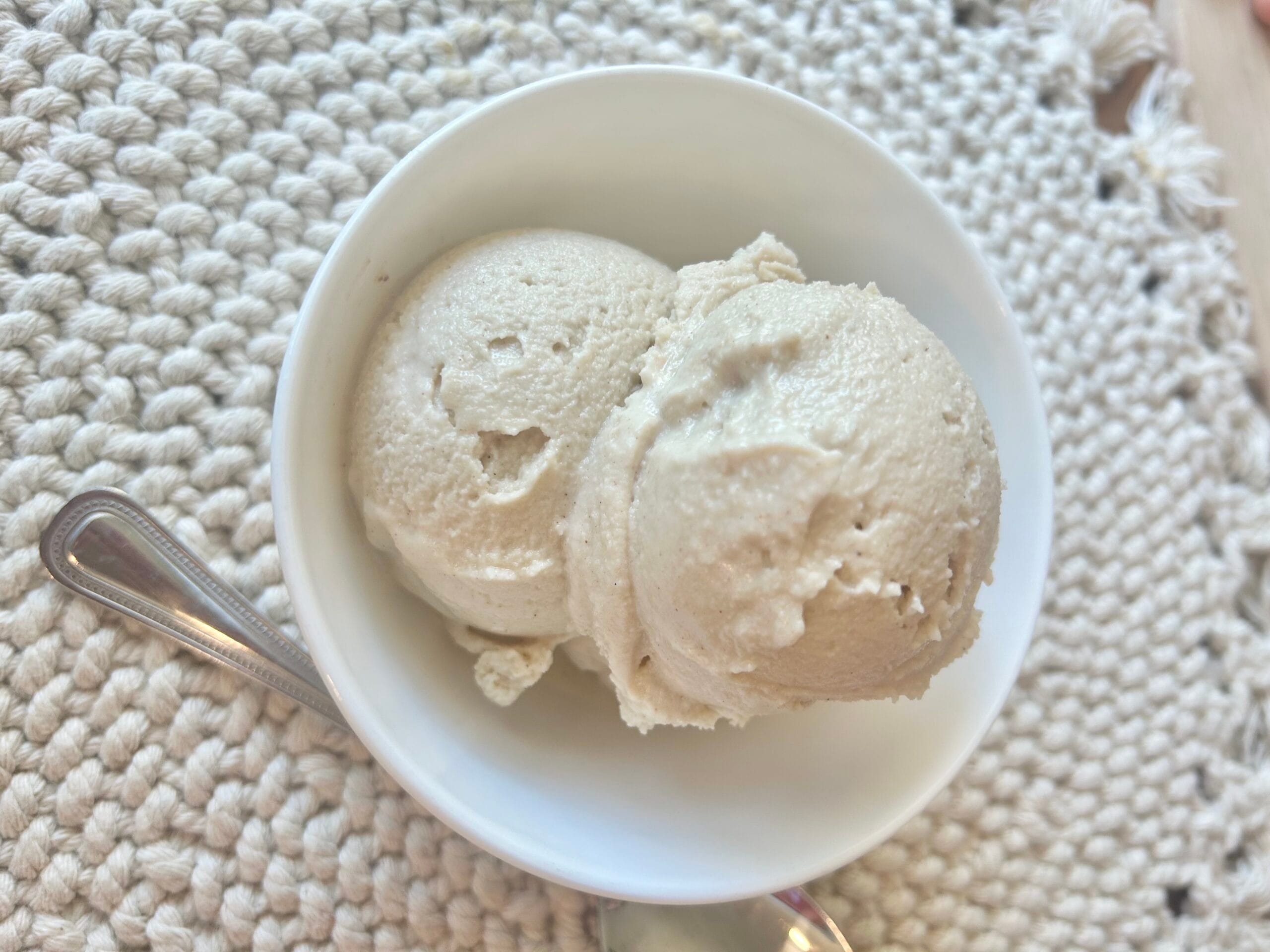 Cashew Cinnamon Dairy Free Ice Cream
